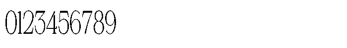 Silvera Text Extra Light Condensed Font OTHER CHARS