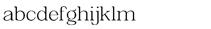 Silvera Text Extra Light Expanded FONT