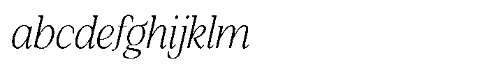 Silvera Text Extra Light Italic FONT