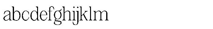 Silvera Text Extra Light FONT