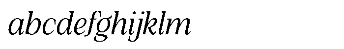 Silvera Text Italic FONT