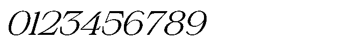 Silvera Text Light Expanded Italic Font OTHER CHARS