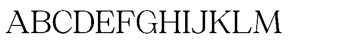 Silvera Text Light Expanded Font UPPERCASE