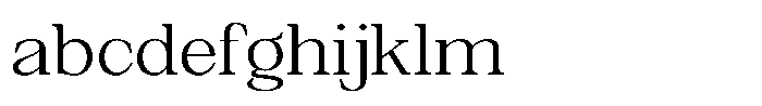 Silvera Text Light Expanded FONT