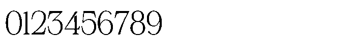 Silvera Text Light Font OTHER CHARS
