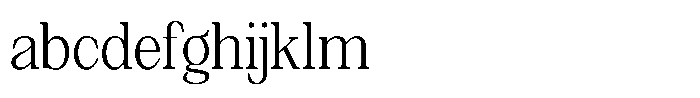 Silvera Text Light FONT