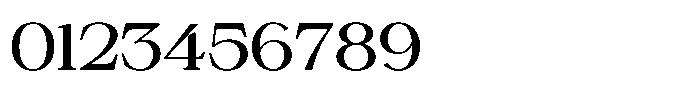 Silvera Text Medium Expanded Font OTHER CHARS