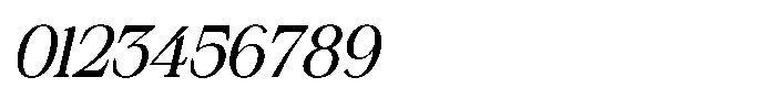 Silvera Text Medium Italic Font OTHER CHARS