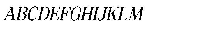 Silvera Text Medium Italic Font UPPERCASE