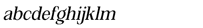 Silvera Text Medium Slanted FONT