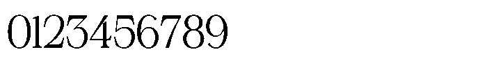 Silvera Text Regular Font OTHER CHARS
