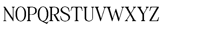 Silvera Text Regular Font UPPERCASE