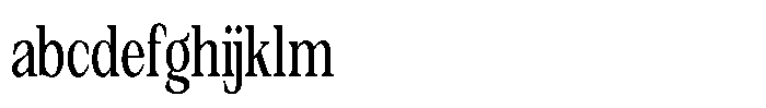 Silvera Text Semi Bold Condensed FONT