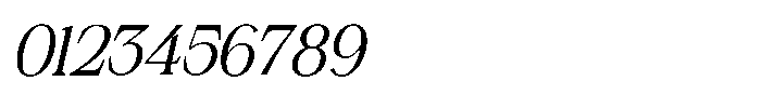 Silvera Text Variable Thin Italic Font OTHER CHARS