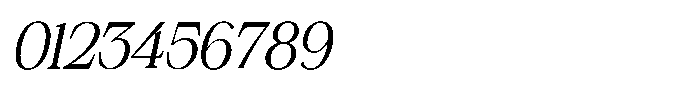Silvera Text Variable Thin Font OTHER CHARS