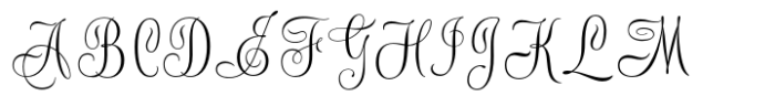Silverbell Font UPPERCASE
