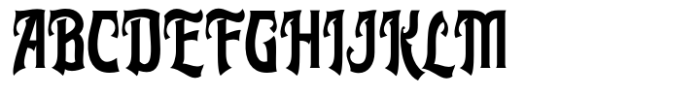 Silverian Font UPPERCASE