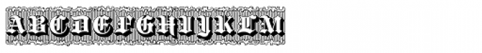 Silverland Gothic Font UPPERCASE