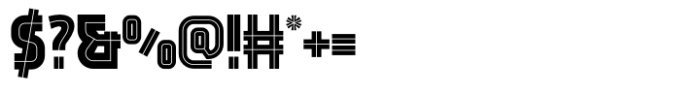 Silverthorne Inline Font OTHER CHARS