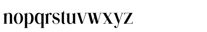Silvex Editorial Thin Font LOWERCASE
