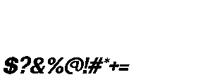 Simfoni Italic Regular Font OTHER CHARS