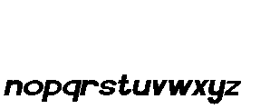 Simfoni Italic Regular Font LOWERCASE