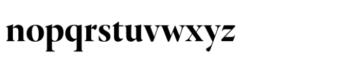 Simon Display Bold Font LOWERCASE