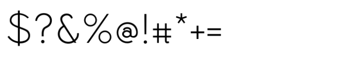 Simpatico Light Font OTHER CHARS