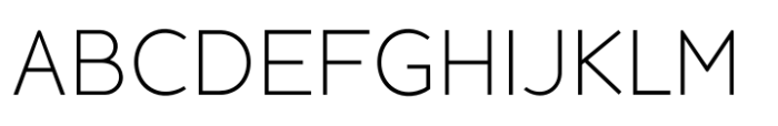 Simpatico Light Font UPPERCASE