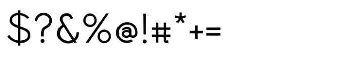 Simpatico Regular Font OTHER CHARS
