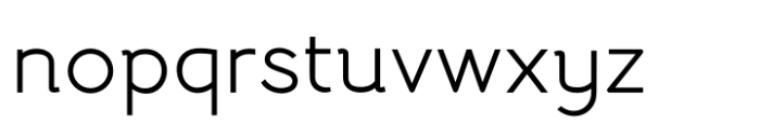 Simpatico Regular Font LOWERCASE