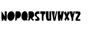 Simping of You Font UPPERCASE
