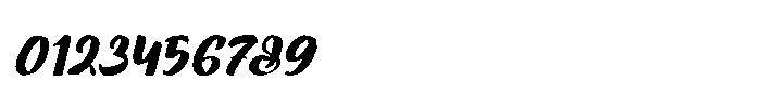 Simple Chating Italic Font OTHER CHARS