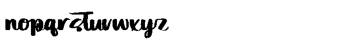 Simple Chating Regular Font LOWERCASE