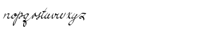 Simple Elegance Font LOWERCASE