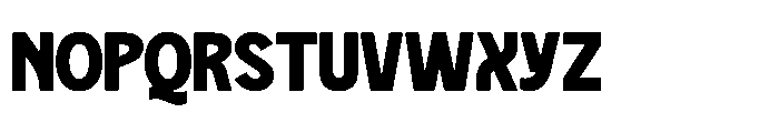 Simple Gudays Regular Font UPPERCASE