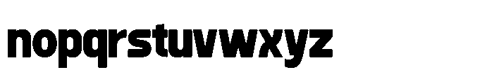 Simple Gudays Regular Font LOWERCASE