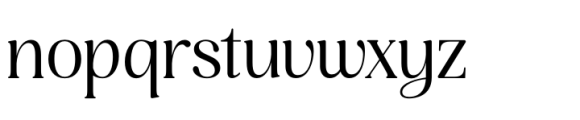 Simple Michael Regular Font LOWERCASE