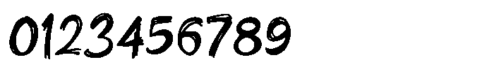 Simple Notes Black Font OTHER CHARS