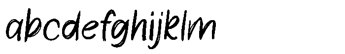 Simple Notes Bold FONT