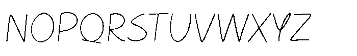 Simple Notes Light Font UPPERCASE