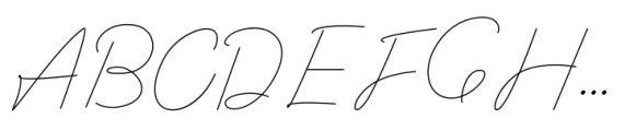 Simple Script Regular Font UPPERCASE