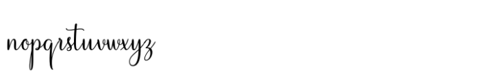 Simple Sunday Font LOWERCASE