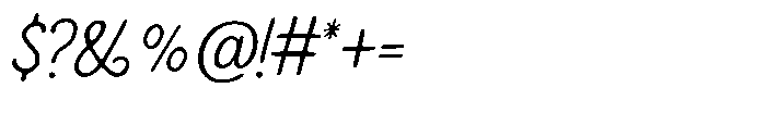 Simple daily writing 2 Regular Font OTHER CHARS