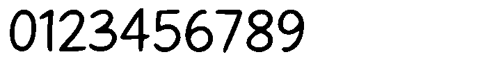 Simple daily writing Regular Font OTHER CHARS