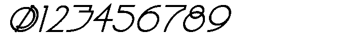 Simpli Demibold Italic Font OTHER CHARS