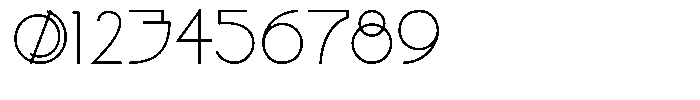 Simpli Thin Font OTHER CHARS
