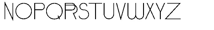 Simpli Thin Font UPPERCASE