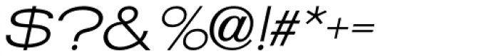 Simplicity Oblique JNL Font OTHER CHARS