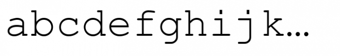 Simplified Arabic Fixed Font LOWERCASE